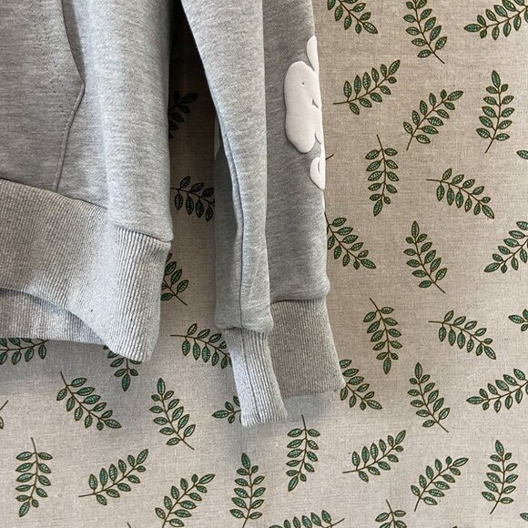 Denim Tears White Full Printed Ring Gray Hooded Sweatshirt - Picture 6 of 6